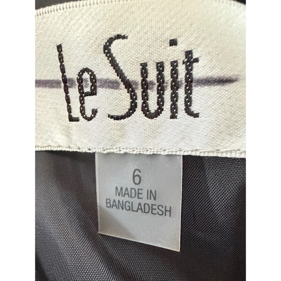 Le Suit Scoop Neck Dress with Crew Neck Jacket (Two Piece Set)Size‎ 6 - Picture 9 of 16